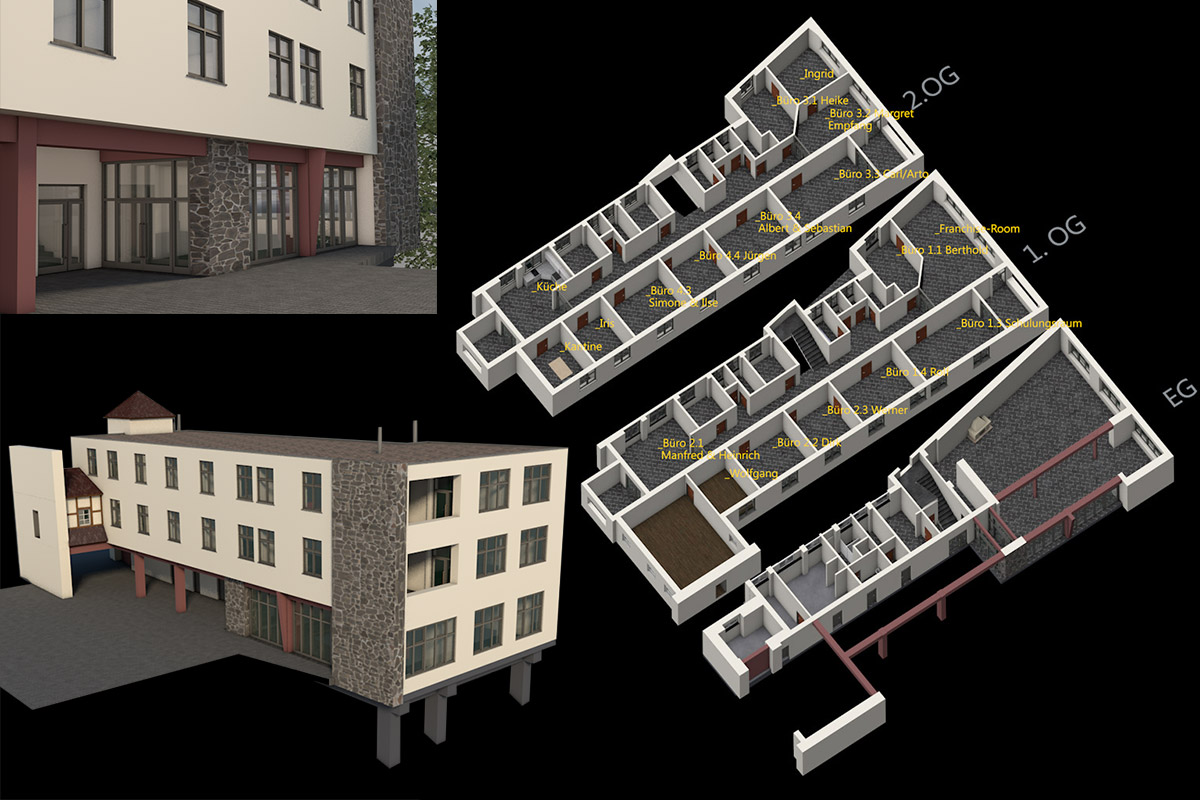 Innenausbau Visualisierung