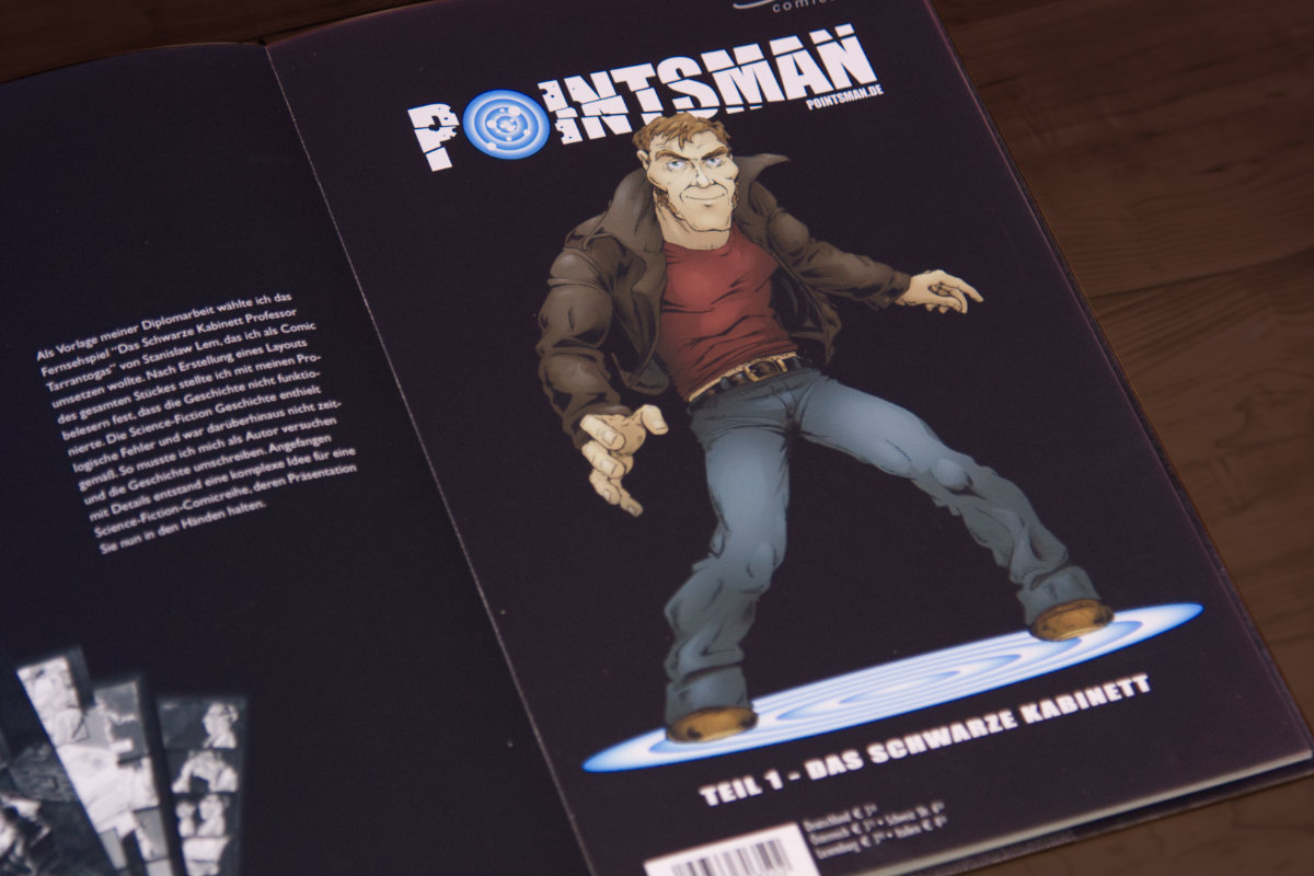 Pointman Comic Schmutztitel